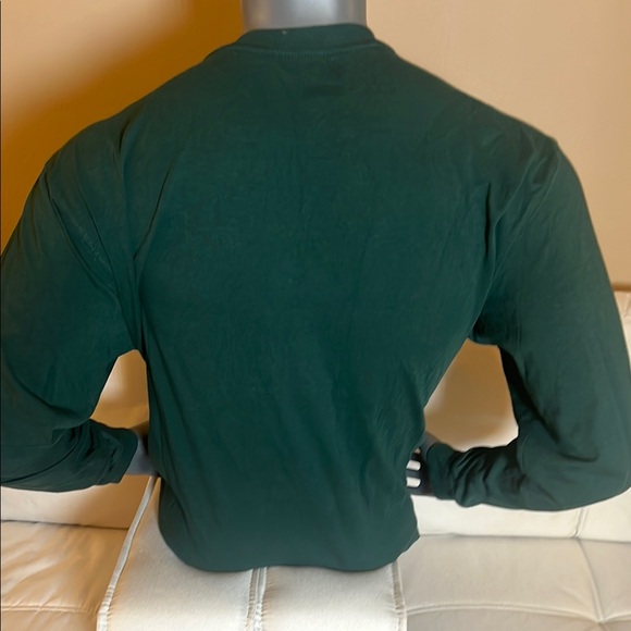 Carhartt Men’s Green Long Sleeve Shirt with Buttons Size Large - Picture 6 of 7